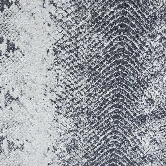 Joie Messa Silk Snakeskin Dress Grey Black - Picture 5 of 9